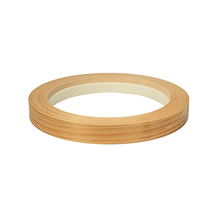 Chant Bois Pin 24 x 0.6 mm rouleau de 100 ml préencollé Chant Bois Pin 24 x 0.6 mm rouleau de 100 ml préencollé