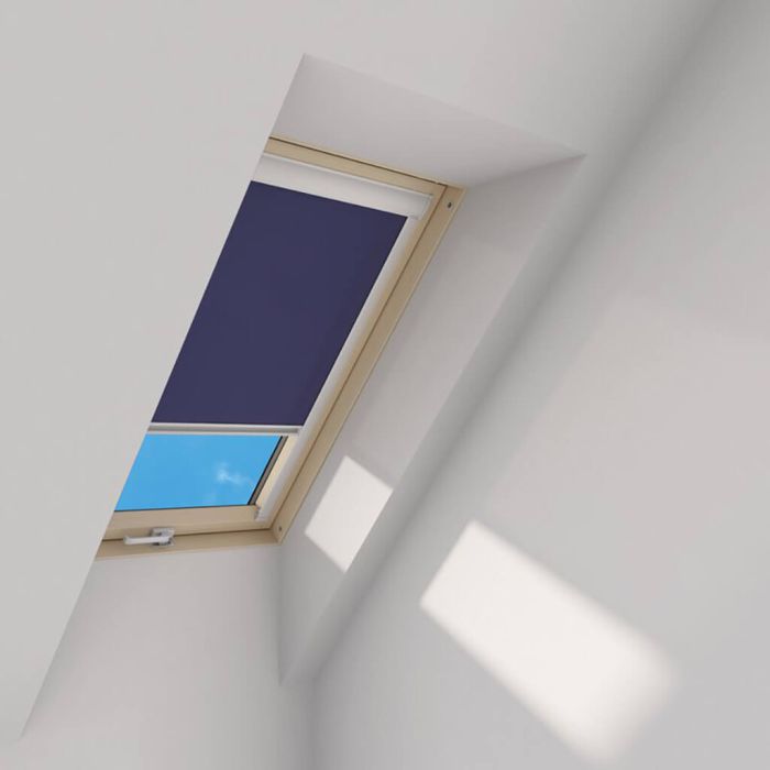 Store d'occultation FAKRO 66 x 98 ARFI 051 bleu foncé Store d'occultation FAKRO 66 x 98 ARFI 051 bleu foncé