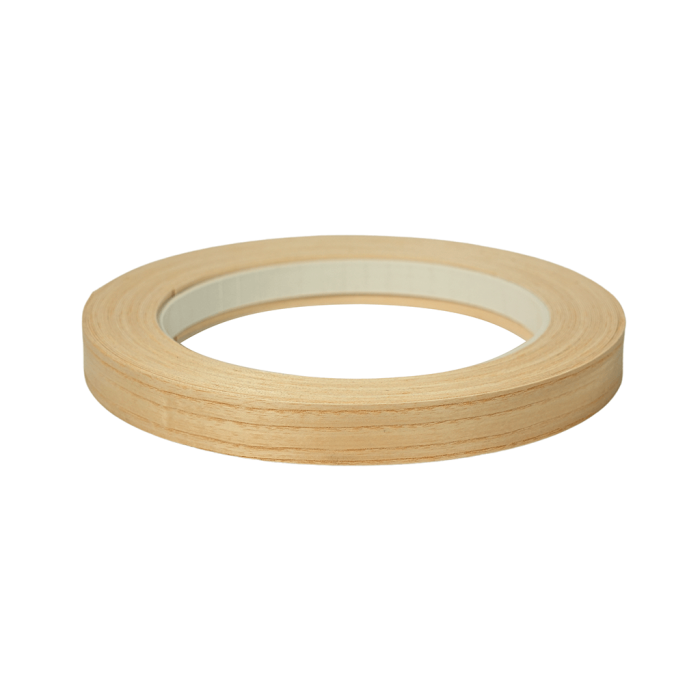 Chant Bois Frêne 23 x 0.6 mm rouleau de 200 ml non encollé