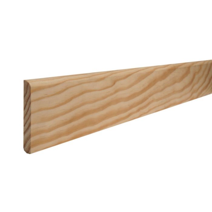 Plinthe pin 110 x 13 mm Angle arrondi.
