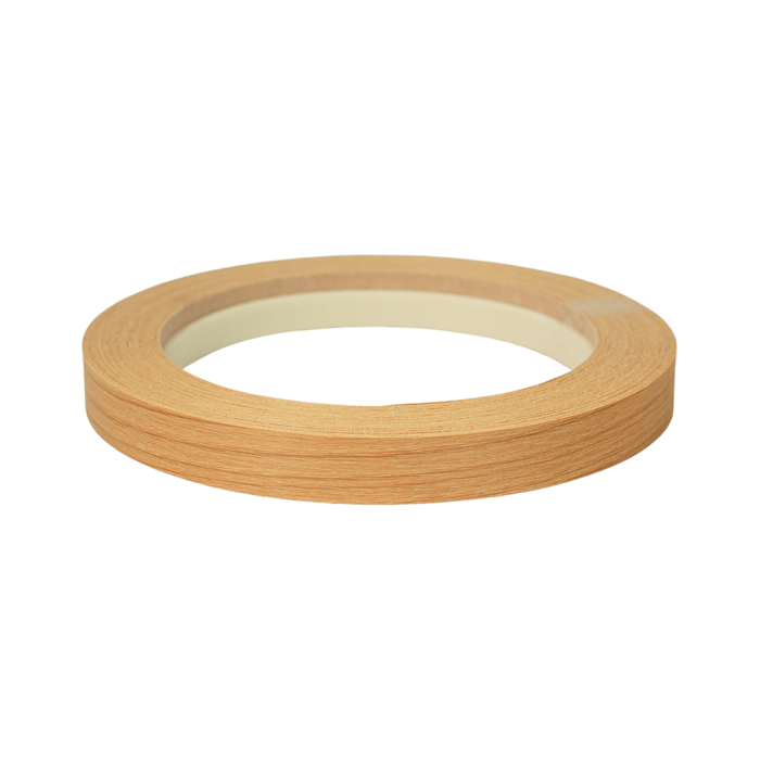 Chant Bois Teck 24 x 1 mm rouleau de 50 ml non encollé