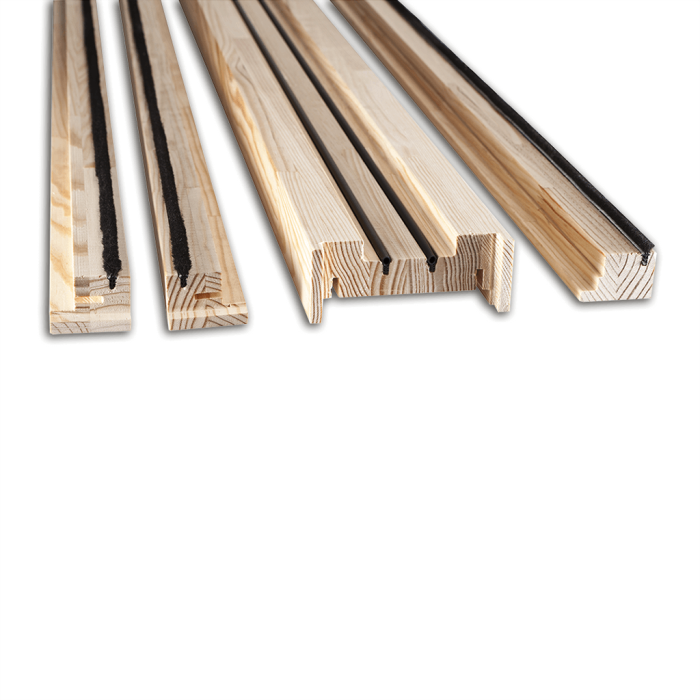 Kit habillage sillage en pin brut 1030 Kit habillage sillage en pin brut 1030
