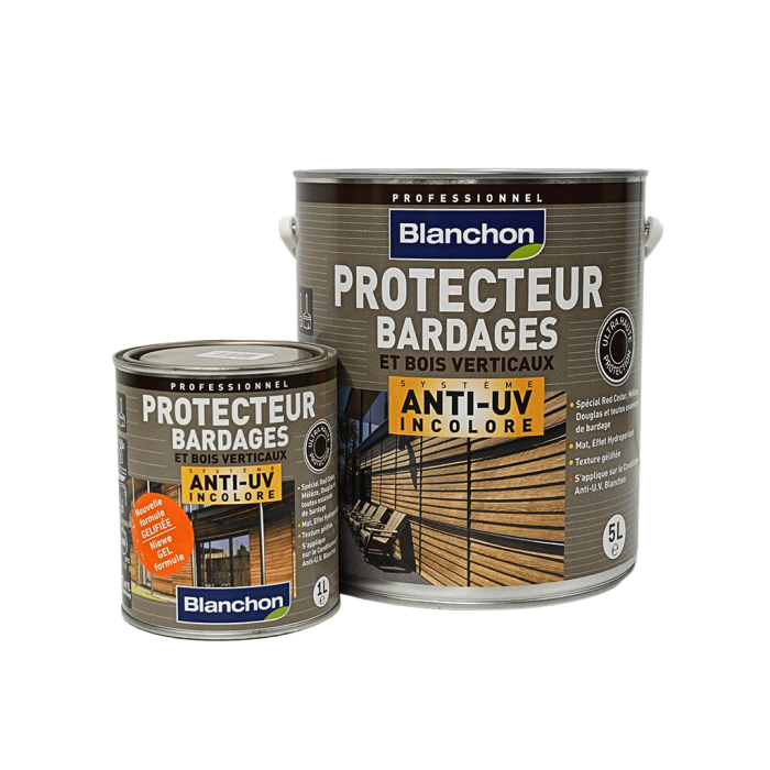 Protecteur bardages anti-UV incolore Protecteur bardages anti-UV incolore
