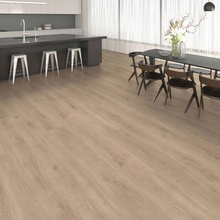Sol tritty 200 Chêne veneto crema 2200 x 243 x 8 mm Aqua