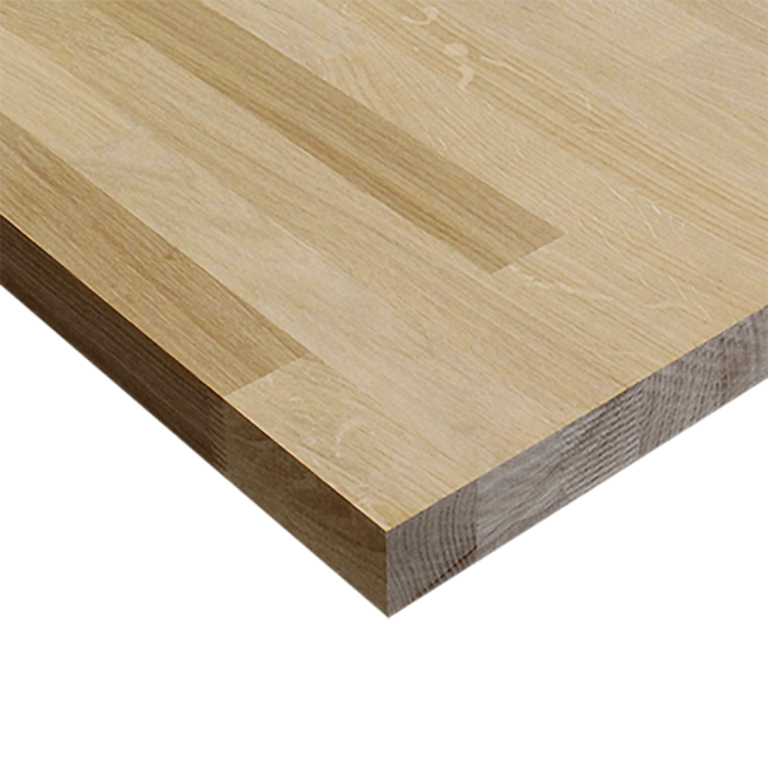 Plan de travail lamellé collé Chêne 4200 x 650 x 40 mm Plan de travail lamellé collé Chêne 4200 x 650 x 40 mm