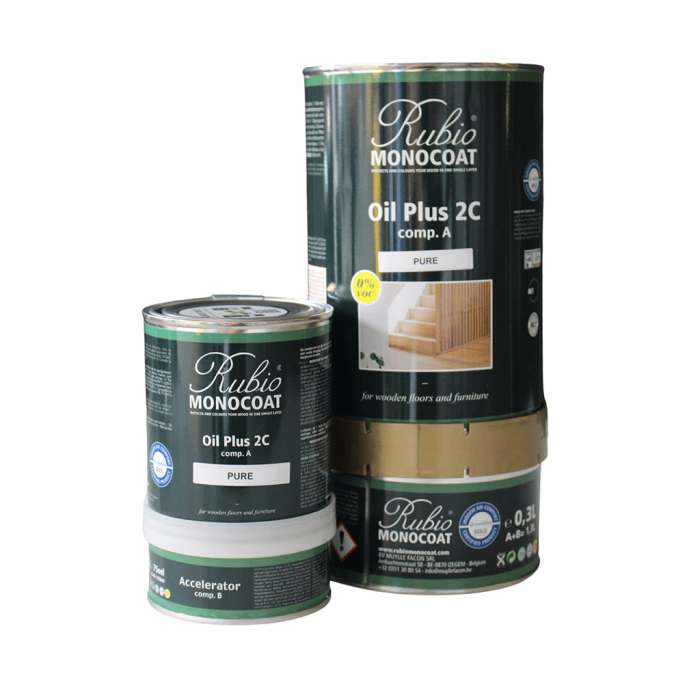 Rubio Oil Plus 2C Pure COMP A bidon 100 ml Rubio Oil Plus 2C Pure COMP A bidon 100 ml