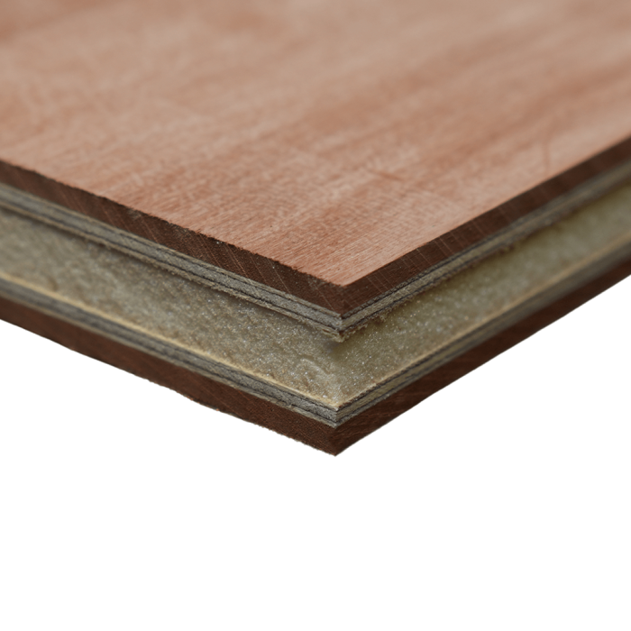 Panneau Isolant Chêne 32 mm parement massif 5 mm 2450 Panneau Isolant Chêne 32 mm parement massif 5 mm 2450