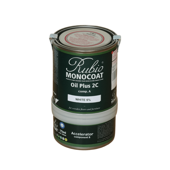 Rubio Oil Plus 2C White 5% COMP A bidon 100 ml Rubio Oil Plus 2C White 5% COMP A bidon 100 ml