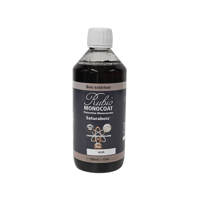 Rubio RMC Saturabois Noir bidon 500 ml