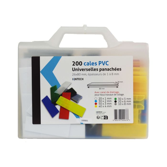 Valisette de 200 cales PVC Valisette de 200 cales PVC