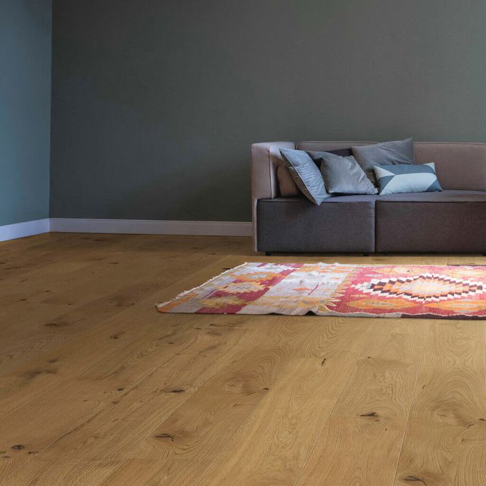 Parquet chêne naturel huilé naturalin+ univer. 180x12mm