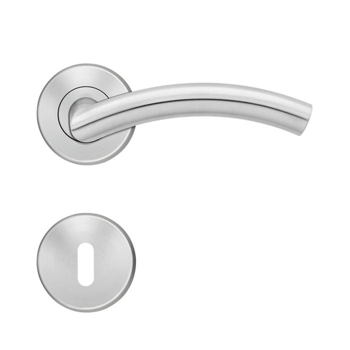 Poignée SLIMSTYLE BE400B Clé L BB 71 Inox satiné Poignée SLIMSTYLE BE400B Clé L BB 71 Inox satiné