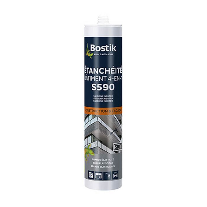 Mastic Bostik S 590 Blanc cartouche 300 ml Mastic Bostik S 590 Blanc cartouche 300 ml