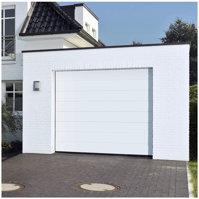 Porte sectionnelle EuroProEvolution Ht 2125 Lg 2500 Gris 7016 - en Kit Porte sectionnelle EuroProEvolution Ht 2125 Lg 2500 Gris 7016 - en Kit