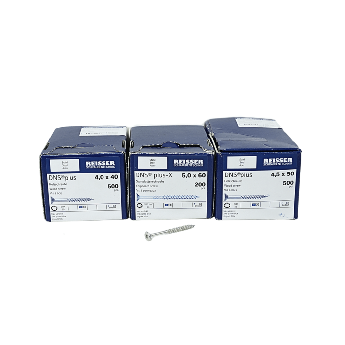Vis panneaux 5 x 60 mm boîte 200 vis Vis panneaux 5 x 60 mm boîte 200 vis