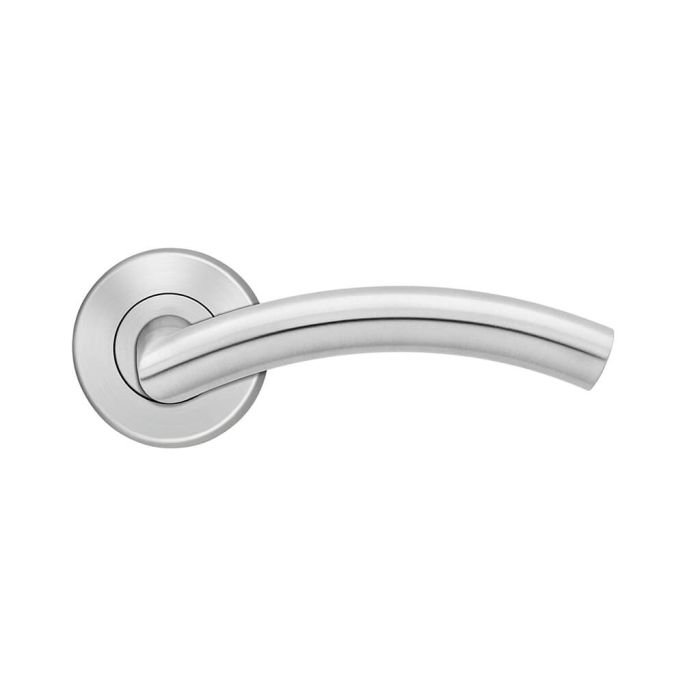 Poignée SLIMSTYLE BE400B OS 71 sans rosace clé. Inox satiné Poignée SLIMSTYLE BE400B OS 71 sans rosace clé. Inox satiné