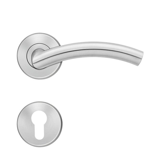 Poignée SLIMSTYLE BE400B Clé I PZ 71 - Inox satiné Poignée SLIMSTYLE BE400B Clé I PZ 71 - Inox satiné