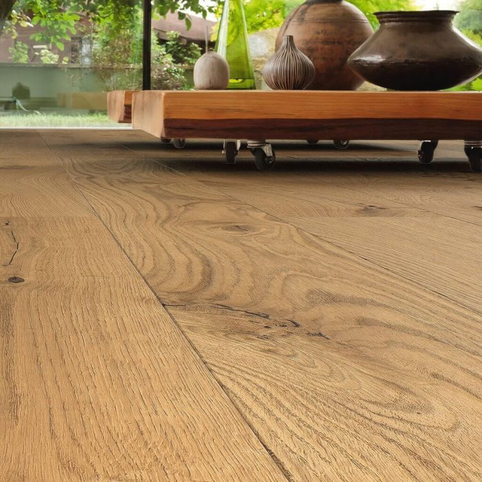 Parquet chêne naturel huilé naturalin+ sauvage 180x13.5mm