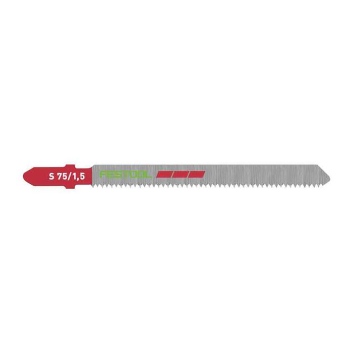 Lame de scie sauteuse S 75/1.5/5 Plastics profile Festool Lame de scie sauteuse S 75/1.5/5 Plastics profile Festool