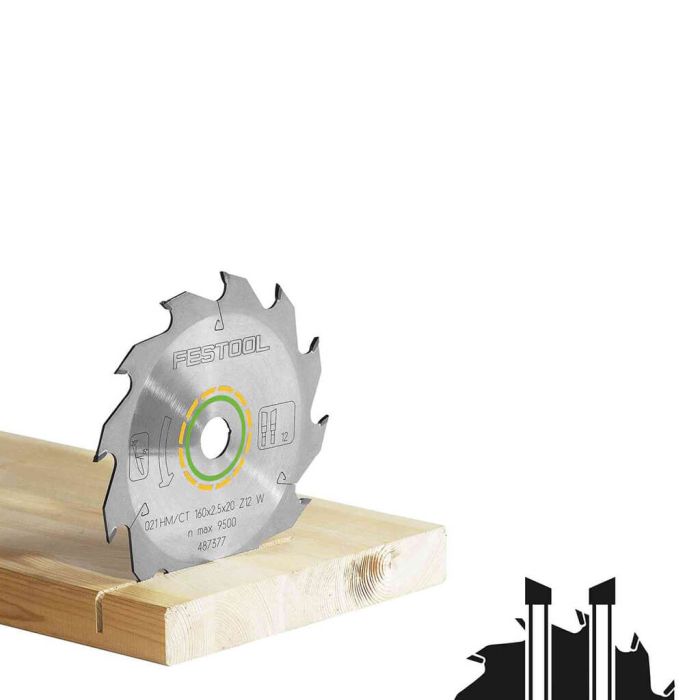 Lame de scie circulaire HW Festool 230*2.5*30 W24 wood standard