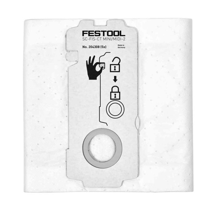 Sac filtre selfclean Festool SC-FIS-CT MINI/MIDI-2/5/CT15