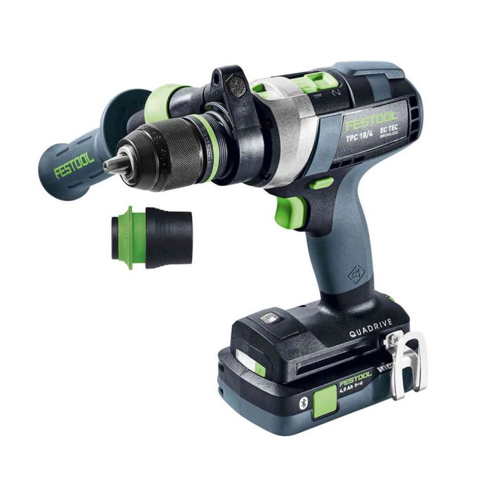 Perceuse-visseuse à percussion Festool sans fil l TPC18/4 5.0/4.0