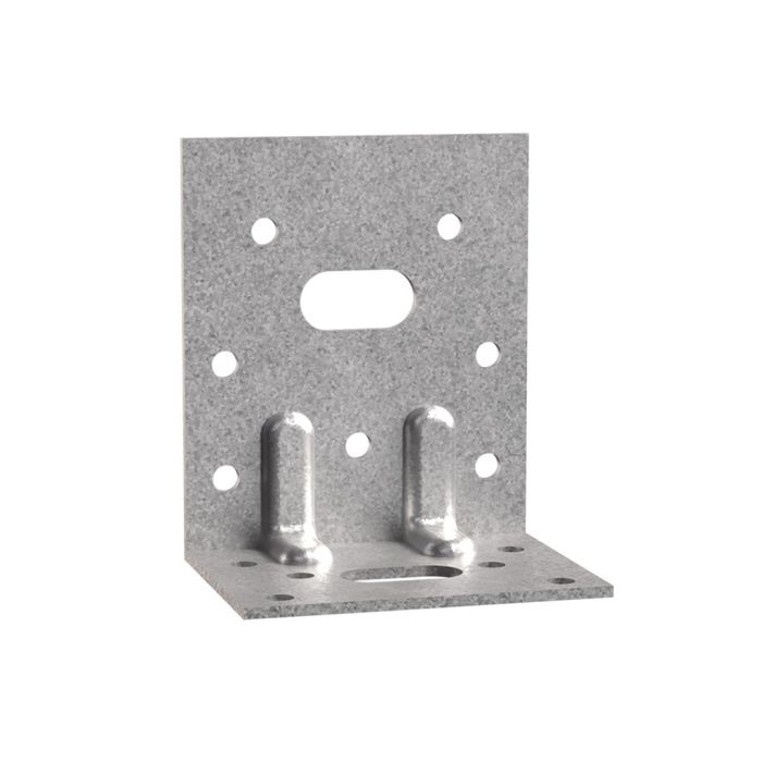 Equerre E19 mixte renforcée 75 x 150 x 50 mm Equerre E19 mixte renforcée 75 x 150 x 50 mm