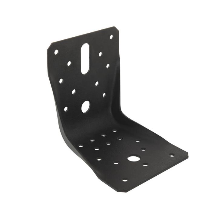 Equerre renforcée 100x100x90*2 Noire