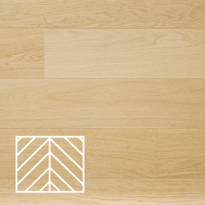 Parquet chêne essence 600x92x12 mm verni select, point Hongrie