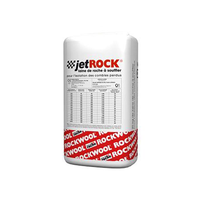 Jetrock2 sac de 20 kg Laine de roche à souffler