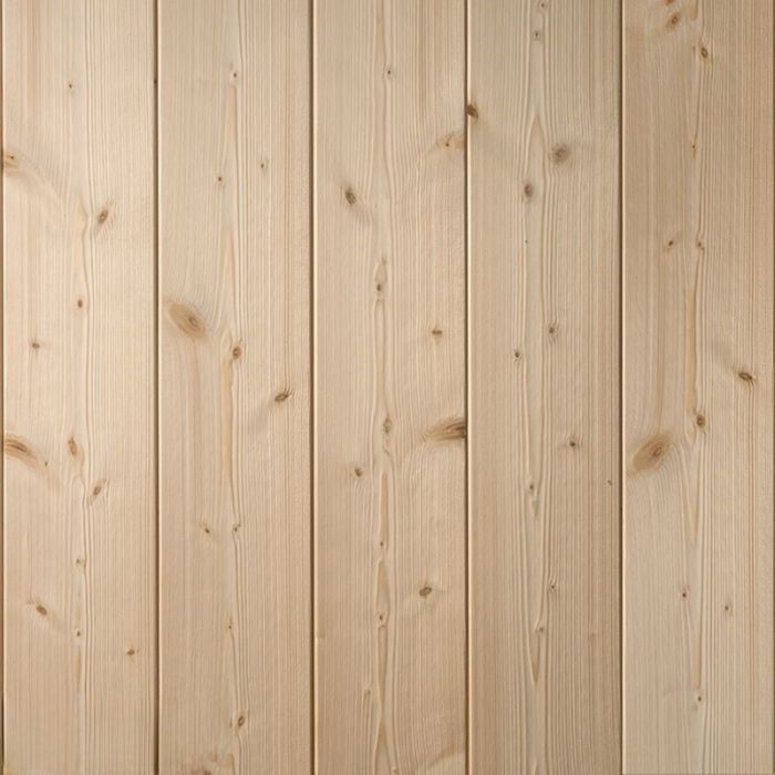 Lambris sapin 90 x 10 mm grain d'orge brut