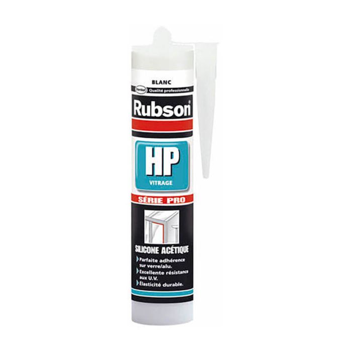Mastic Rubson HP blanc cartouche 300 ml Mastic Rubson HP blanc cartouche 300 ml
