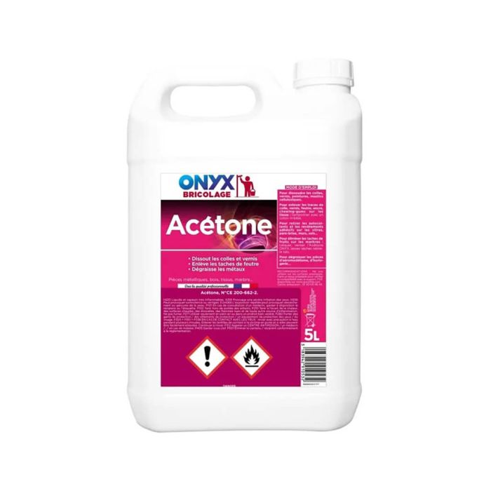 Nettoyant acétone bidon 5 kg