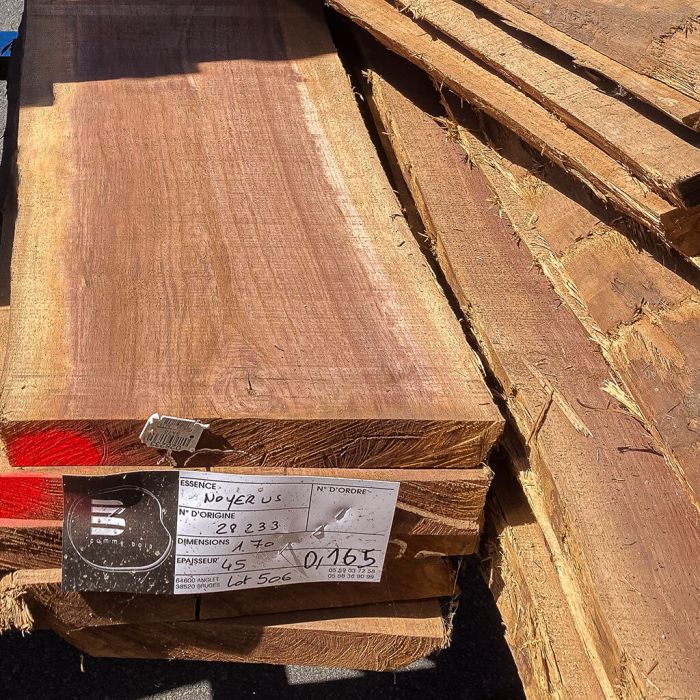 Noyer US 54 mm bille mesurage plot. Noyer US 54 mm bille mesurage plot.