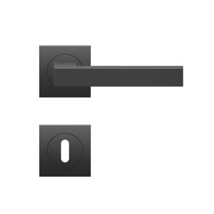 Poignée SEATTLE BER46Q BB 83 clé L COSMOS Noir Poignée SEATTLE BER46Q BB 83 clé L COSMOS Noir