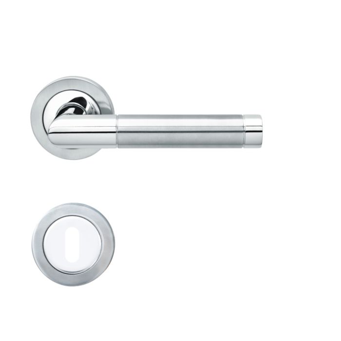Poignée SLIMSTYLE BE700A BB 73 RIO STEEL Clé L  Inox poli satiné