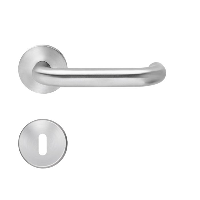Poignée SLIMSTYLE BE200B BB 71 CRETE Clé L - Inox satiné Poignée SLIMSTYLE BE200B BB 71 CRETE Clé L - Inox satiné