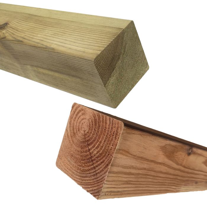 Poteau pin autoclave