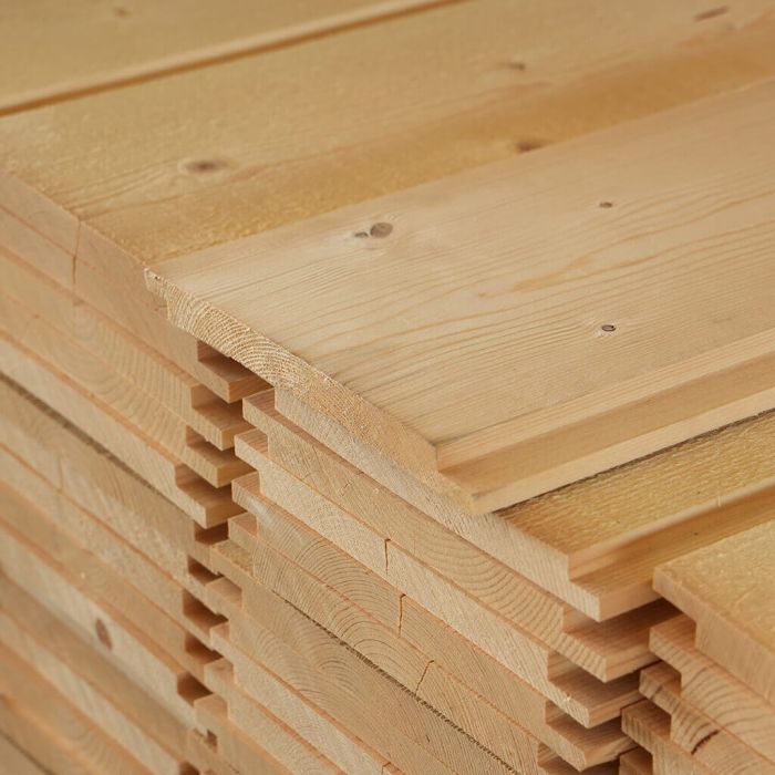 Volige sapin 16 x 185 x 4200 mm 1 face rabotée Volige sapin 16 x 185 x 4200 mm 1 face rabotée