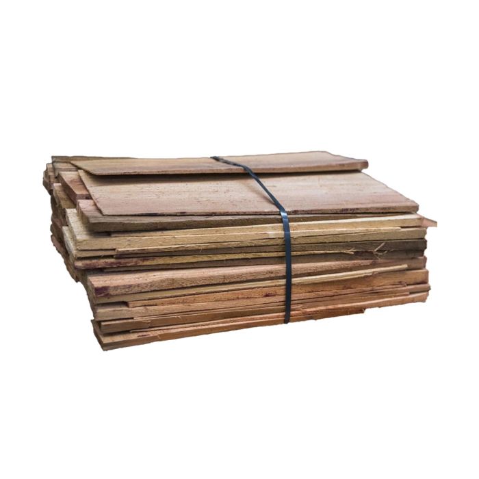 Shakes Red Cedar fendues Colis 1.83 m2 surface couverte.