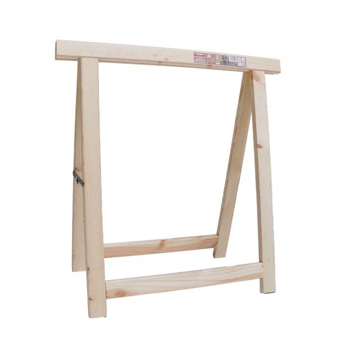 Tréteau bois résineux 750 x 735 mm 