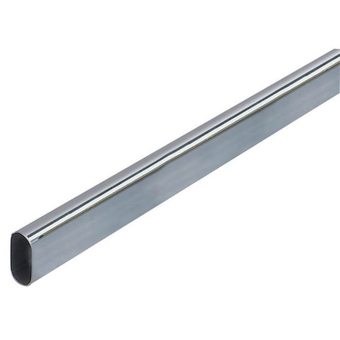 Tube de penderie ovale Long 1500 30 x 15 mm - Réf 0331479 Tube de penderie ovale Long 1500 30 x 15 mm - Réf 0331479