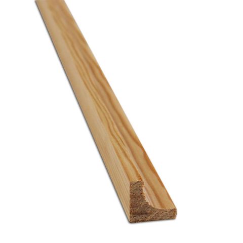 Corniche moderne pin, angle vif