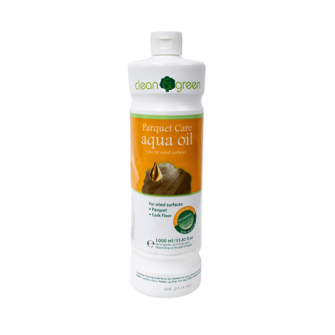 Entretien parquet clean & green Aqua Oil 1 litre