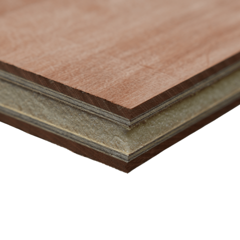 Panneau Isolant Chêne 32 mm parement massif 5 mm 2450 Panneau Isolant Chêne 32 mm parement massif 5 mm 2450