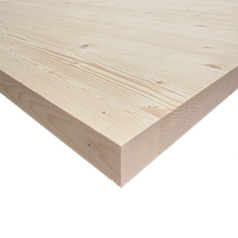 Pnx lamellé Epicéa 40 mm non abouté 5000 x 1200 choix O