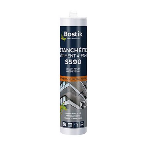 Mastic Bostik S 590 Blanc cartouche 300 ml