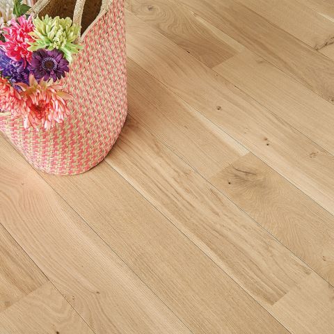 Parquet chêne bois flotté 139 x12mm verni mat mix