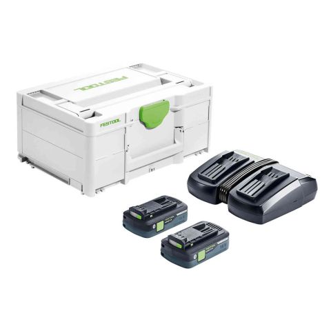 Set Energie SYS Festool 18V 2*4.0/TCL 6 DUO