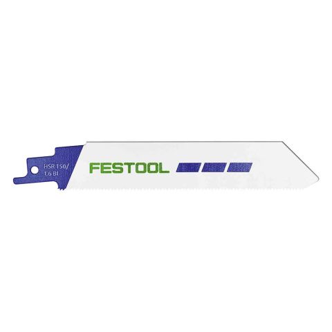 Lame de scie sabre Festool HSR 150/1.6 BI/5 METAL STEEL